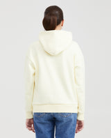 Women's Loose Fit Hoodie with Heat-Applied Studs in Cotton-Polyester Fleece - 4
