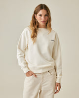 Womens Sweatshirt Closed Wide Silhouette Cotton Blend - Raw 63_781H000_CRU110606_0