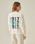Womens Sweatshirt Closed Wide Silhouette Cotton Blend - Raw 63_781H000_CRU110606_6