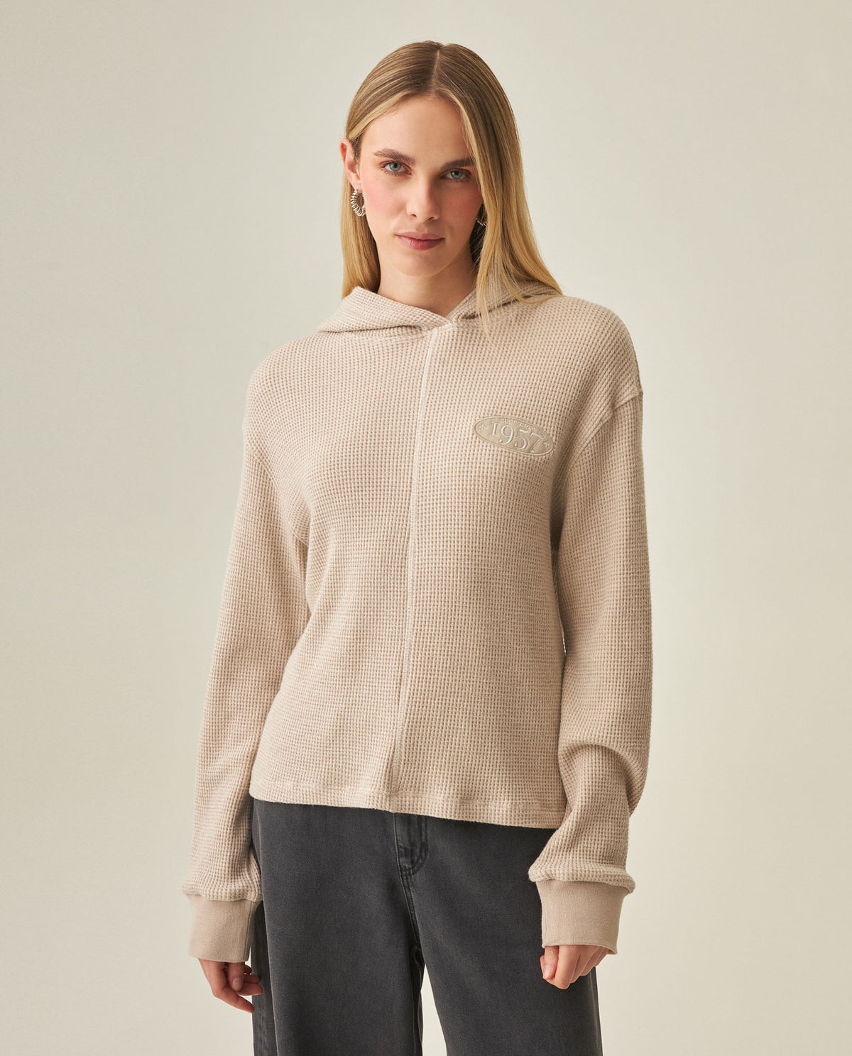 Women´s Hoodie - Beige 63_782H001_BEI161102_5