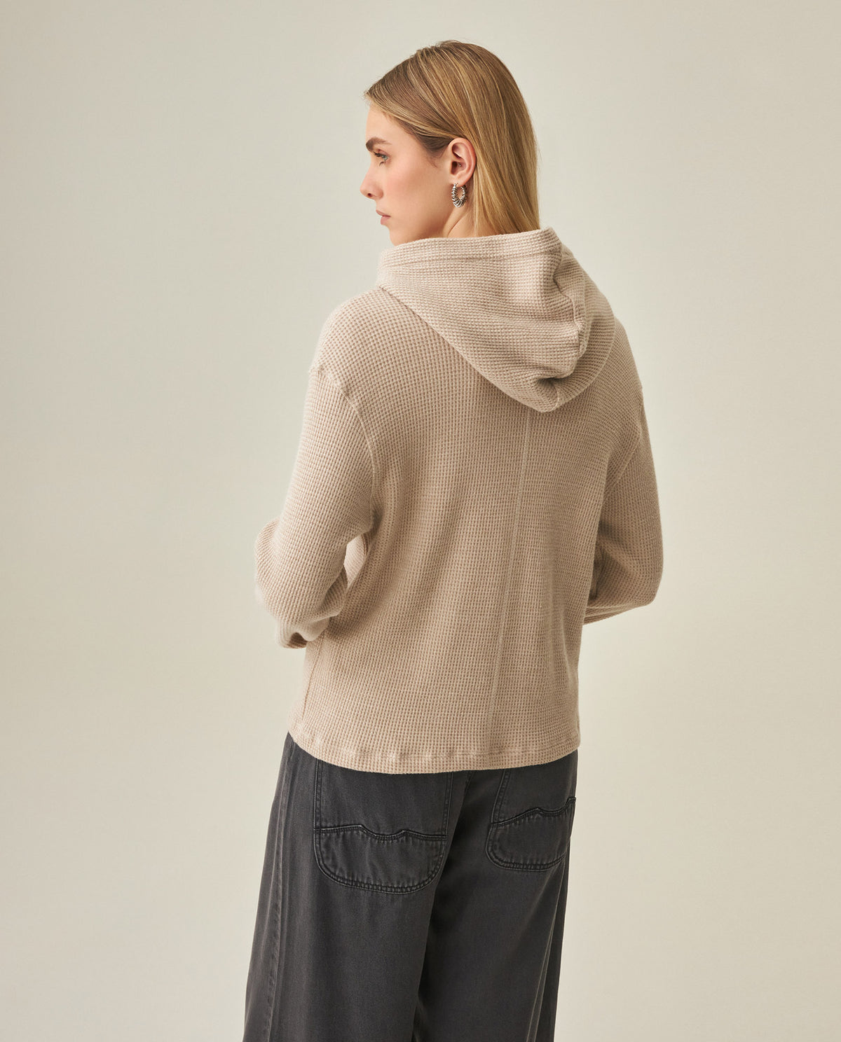Women´s Hoodie - Beige 63_782H001_BEI161102_6