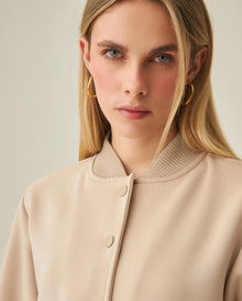 Women´s Bomber Sweater - Beige 63_782H005_BEI161102_0