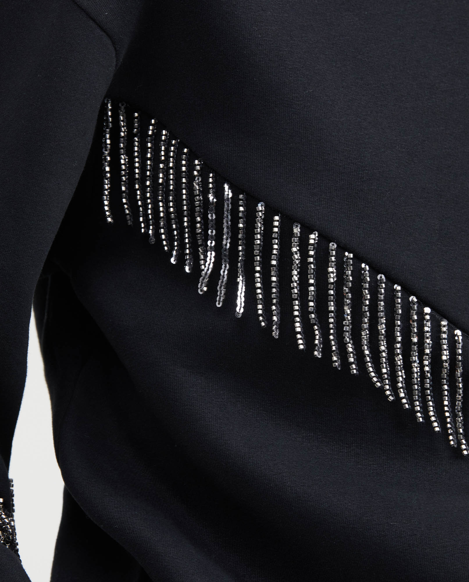 Women´s Cotton-Blend Rhinestone Sweatshirt - Black 63_784G100_NEG194007_5