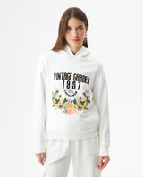Women´s Flock-Print Hoodie - Raw 63_789G006_CRU110606_0