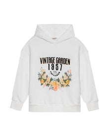 Women´s Flock-Print Hoodie - Raw 63_789G006_CRU110606_3