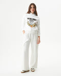 Women´s Flock-Print Hoodie - Raw 63_789G006_CRU110606_4