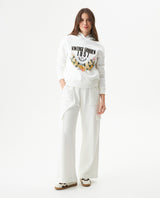 Women´s Flock-Print Hoodie - Raw 63_789G006_CRU110606_4