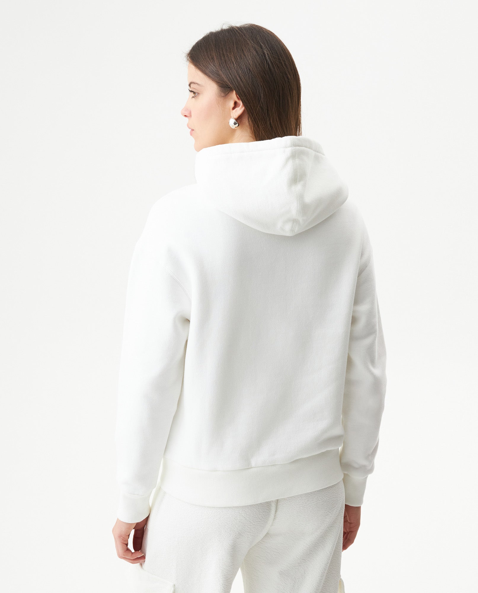 Women´s Flock-Print Hoodie - Raw 63_789G006_CRU110606_6