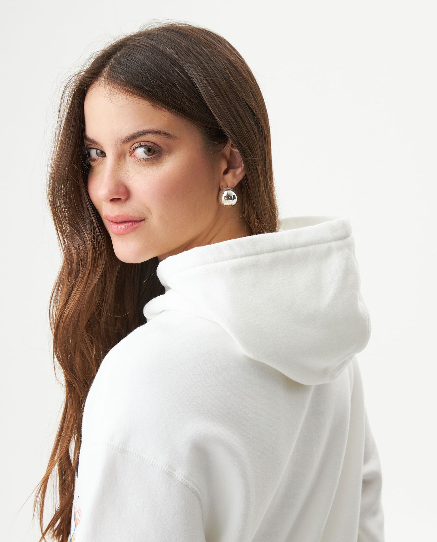 Women´s Flock-Print Hoodie - Raw 63_789G006_CRU110606_7