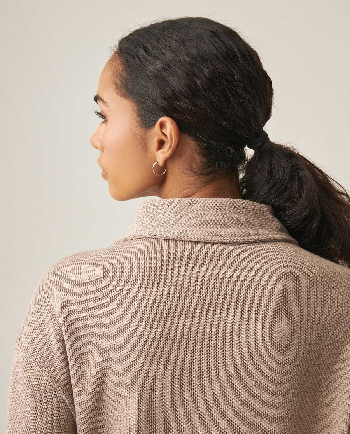 Women´s Turtleneck Sweatshirt - Gray 63_789H002_GRI181210_6