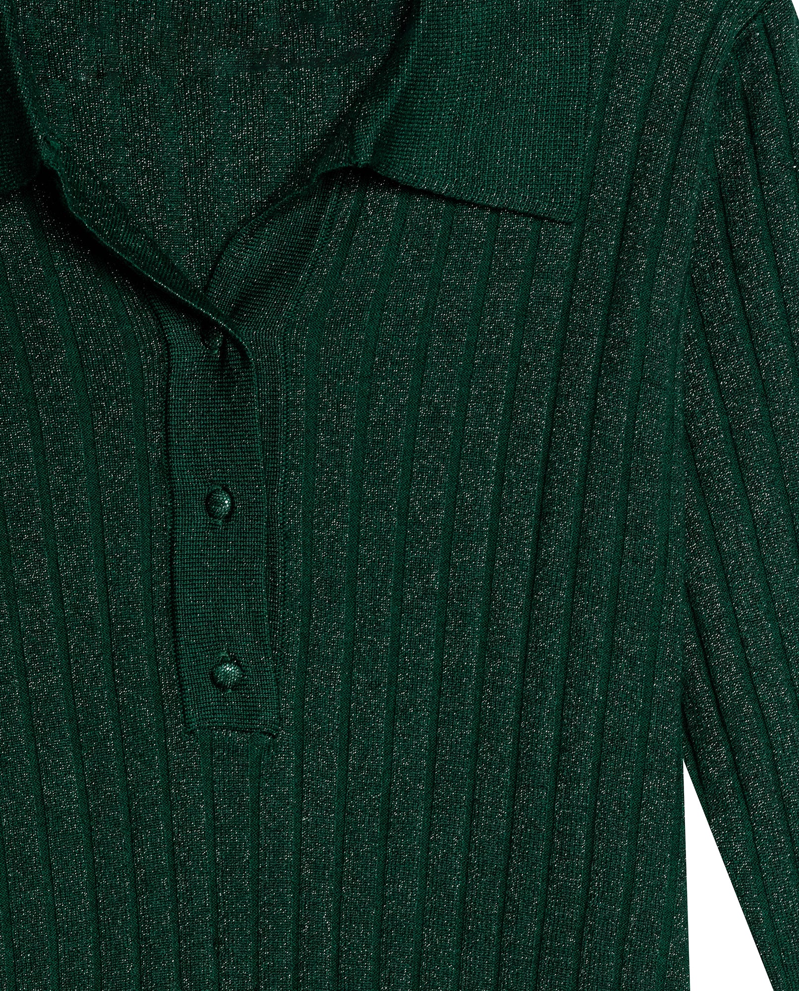 Womens Sweater Knit Straight Silhouette Viscose Blend - Dark Green 63_791H000_VER195406_8
