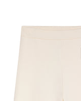 Womens Pants Knit Basic Wide Leg Crop Viscose Blend Set Two-Piece - Raw 63_791H014_CRU110103_8
