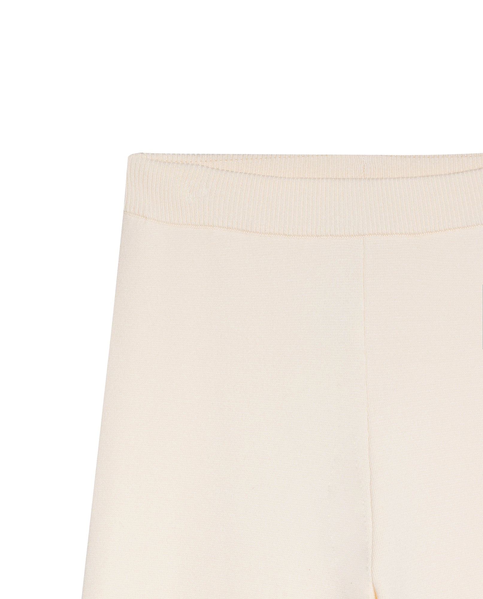 Womens Pants Knit Basic Wide Leg Crop Viscose Blend Set Two-Piece - Raw 63_791H014_CRU110103_8