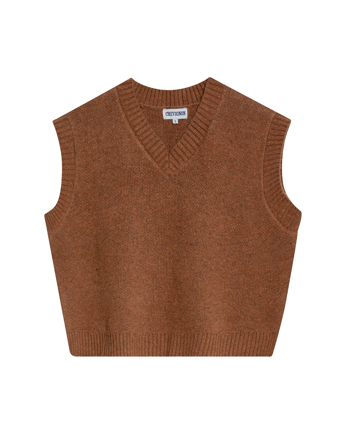 Women´s Knit Vest - Brown 63_792H001_CAF181024_4