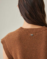 Women´s Knit Vest - Brown 63_792H001_CAF181024_7