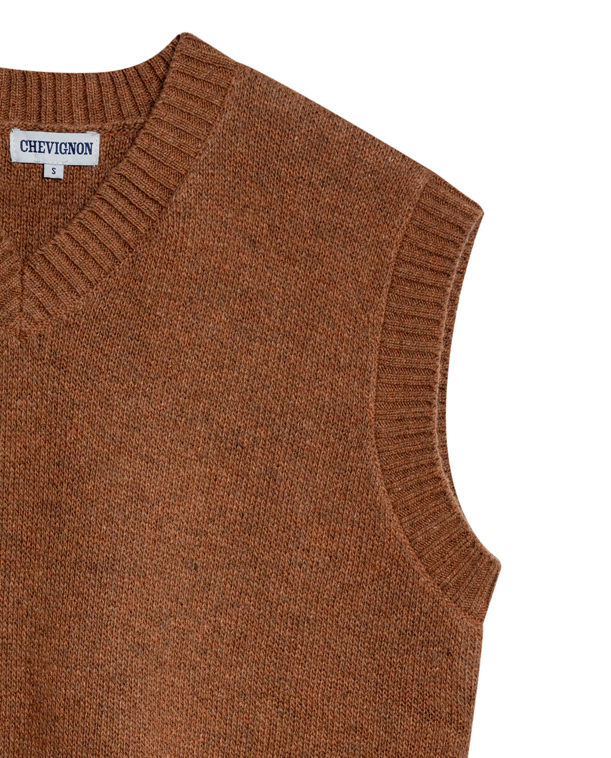 Women´s Knit Vest - Brown 63_792H001_CAF181024_8