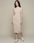 Women´s Jacquard Midi Dress | Chevignon USA | 792H006 - Raw 63_792H006_CRU110701_4