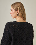 Women´s Oversize Knit Sweater - Black 63_792H009_NEG194004_7