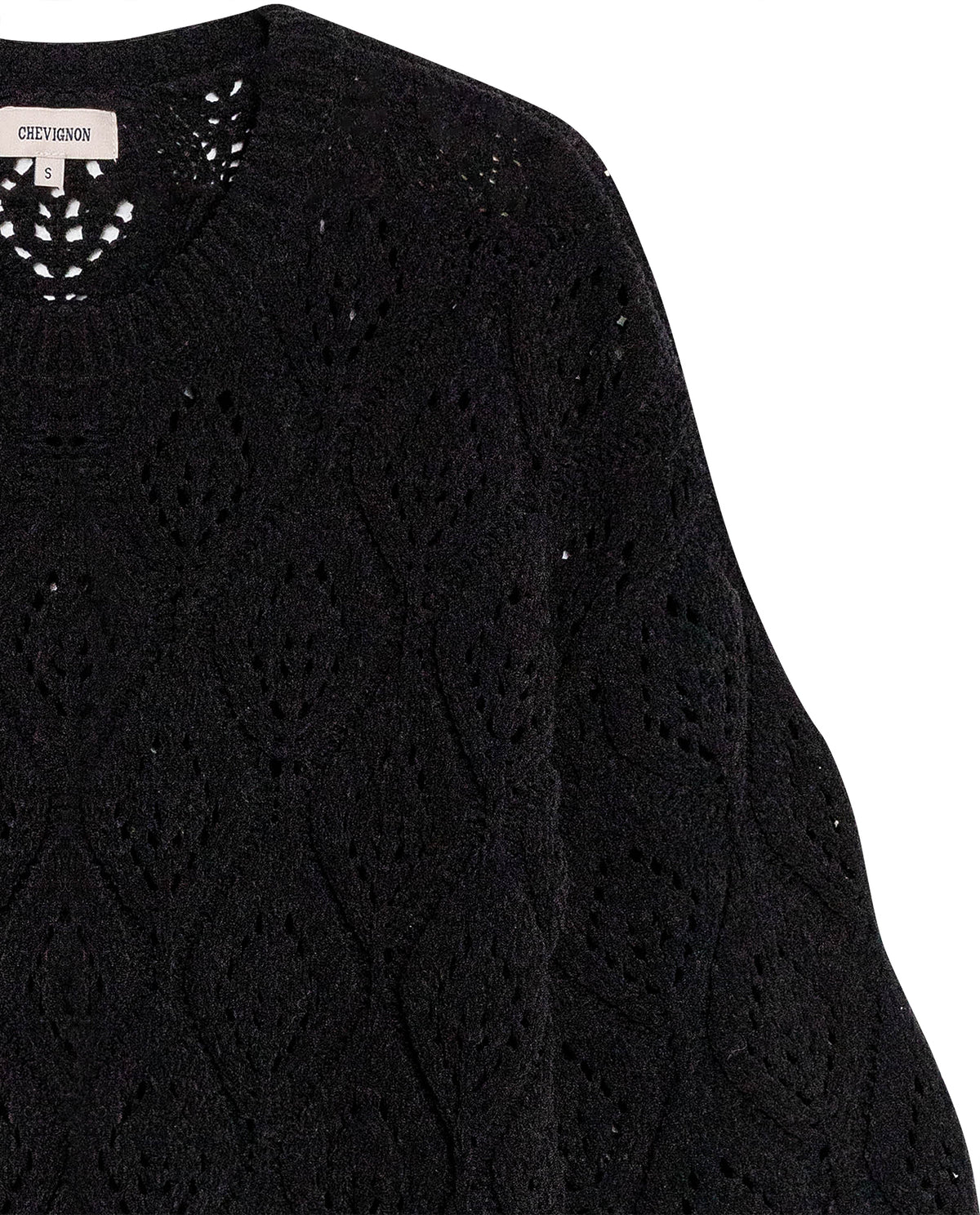 Women´s Oversize Knit Sweater - Black 63_792H009_NEG194004_8