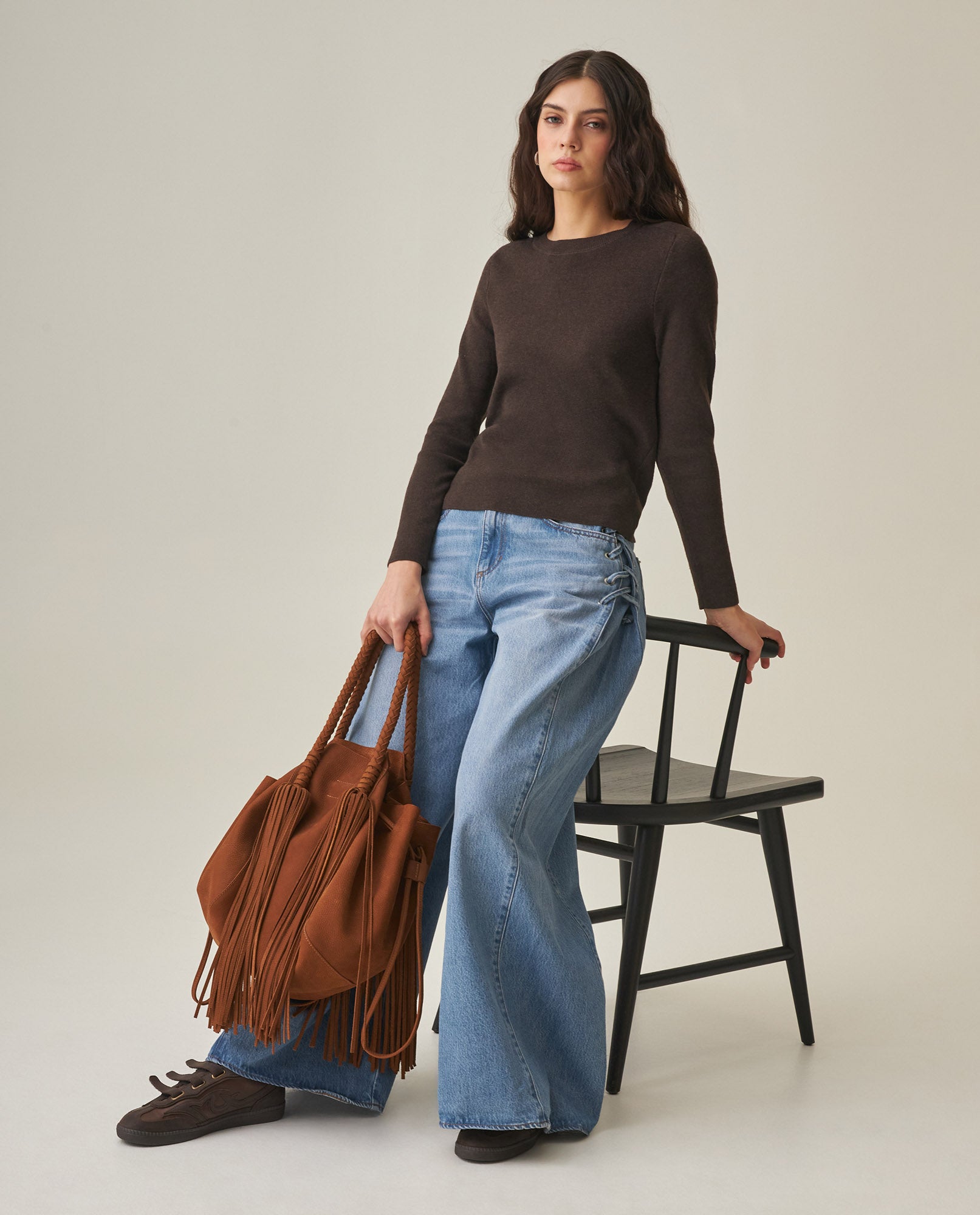 Women´s Knit Top - Brown 63_792H010_CAF191016_3