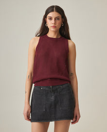 Women´s Knit Top - Red 63_792H011_ROJ191522_0