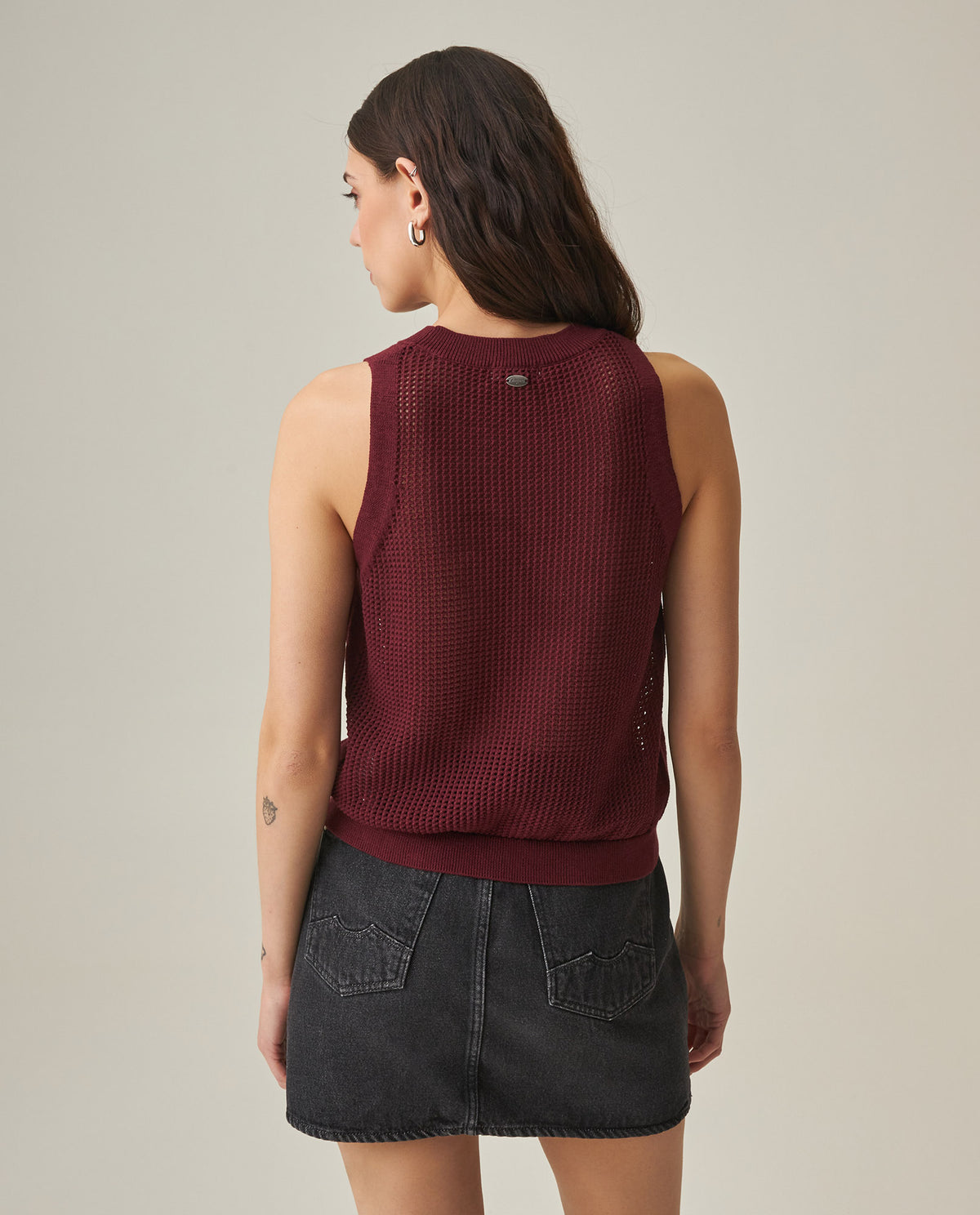 Women´s Knit Top - Red 63_792H011_ROJ191522_6