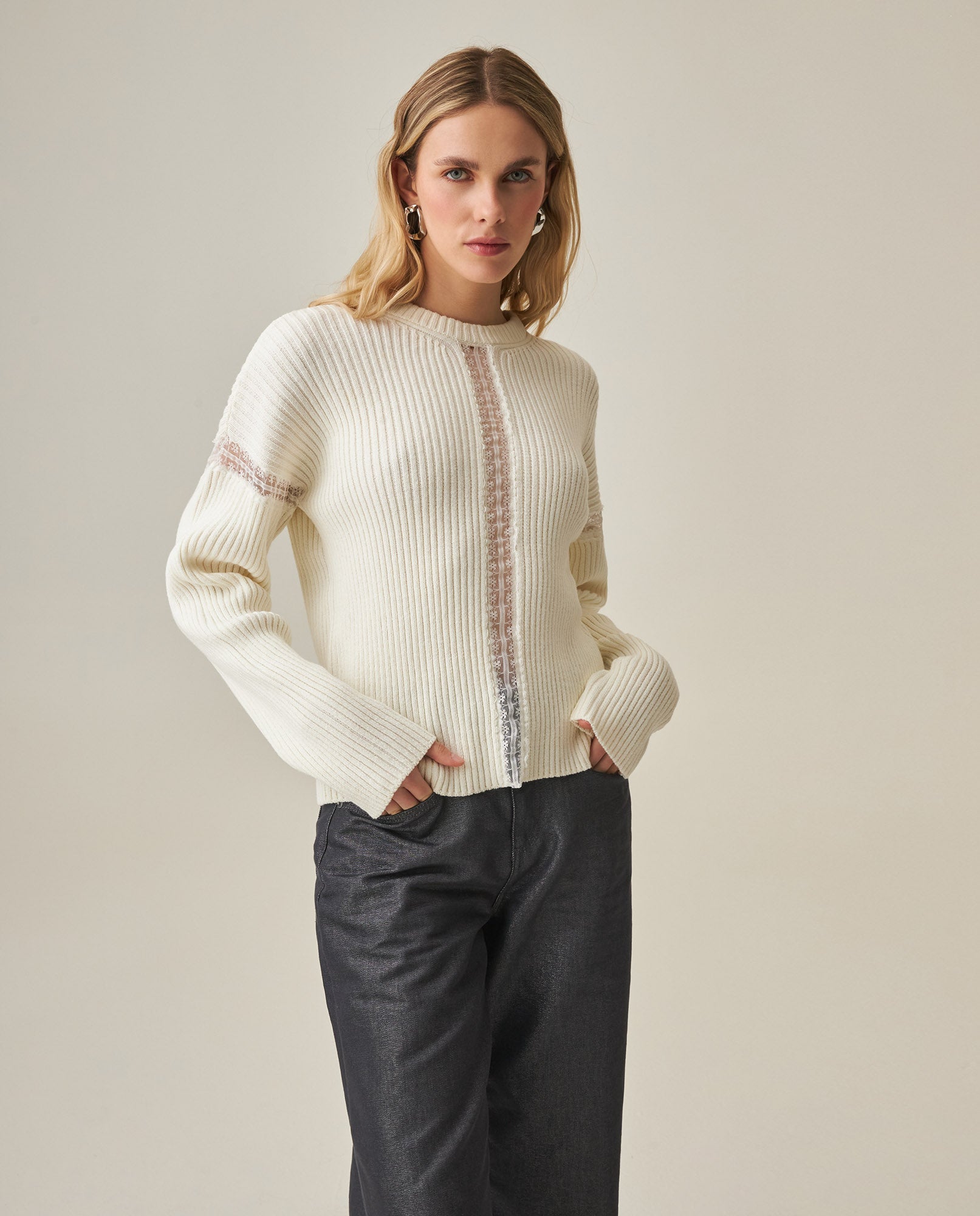 Women´s Sweater - Raw 63_792H012_CRU114302_0