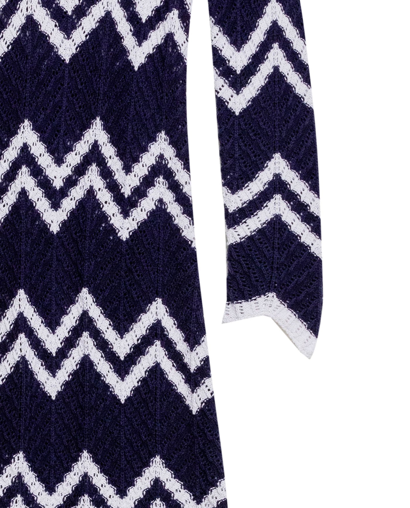 Women's Marine Inspired Crochet Dress, Horizon - 7