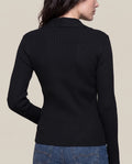 Women´s Slim V-Neck Top - Black 63_794G307_NEG194007_6