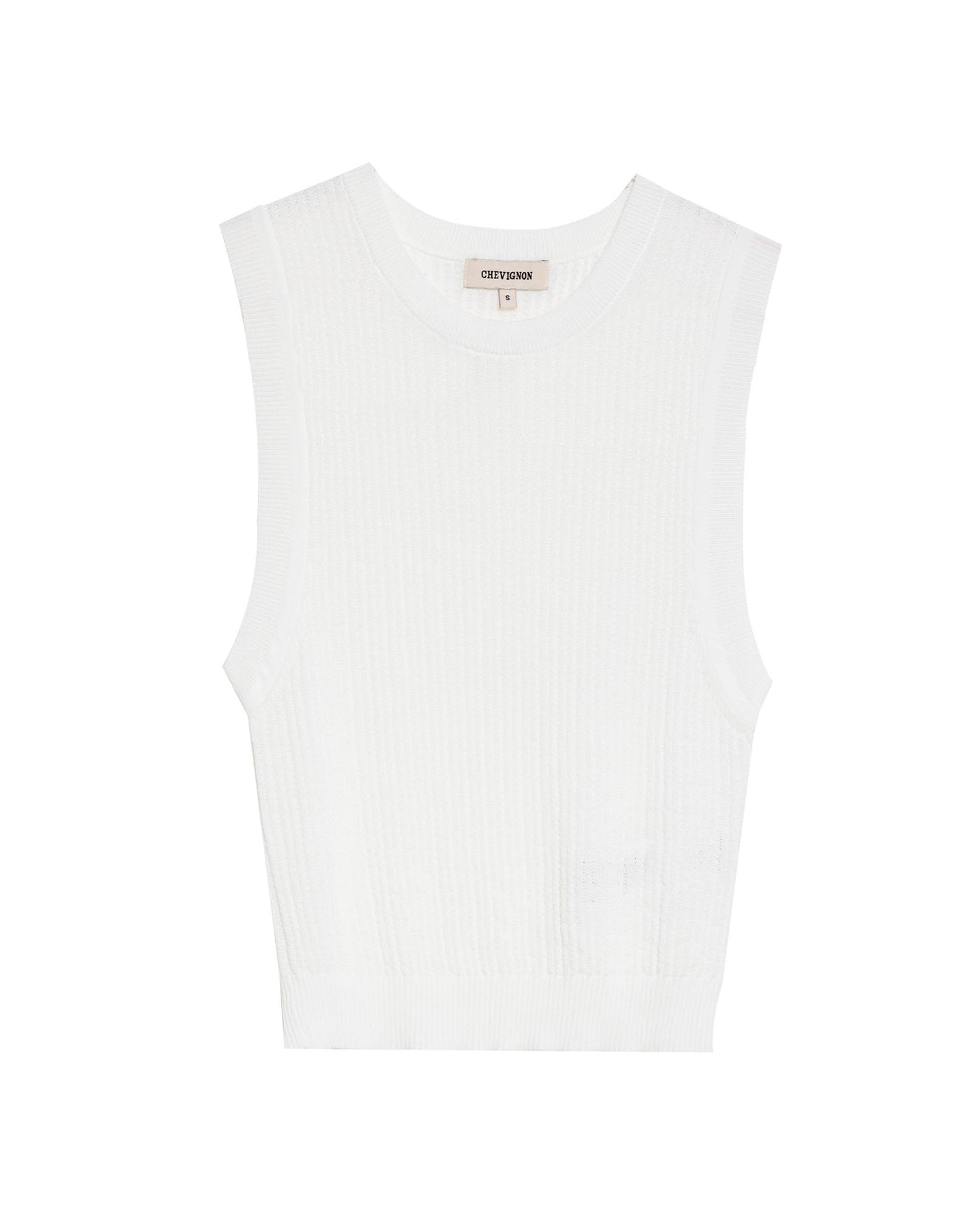 Women's Perforated Lightweight Knit Top, Windward - 1