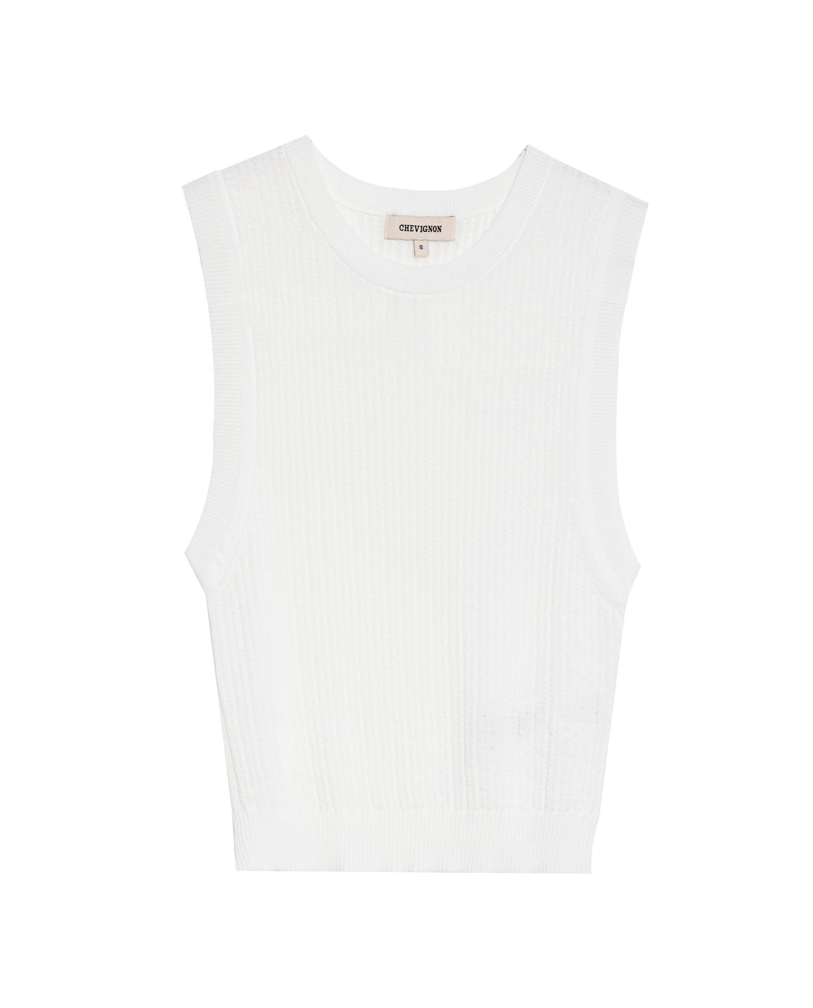 Women's Perforated Lightweight Knit Top, Windward - 1