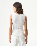 Women's Perforated Lightweight Knit Top, Windward - 5