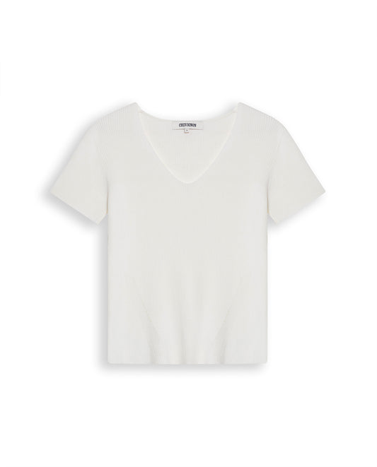 Women´s Essential Ribbed Top - Raw 63_799G013_CRU110103_0