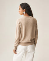 Women´s Wool Cashmere Sweater - Khaki 63_799H001_CAQ150309_5