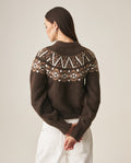 Women´s Fair Isle Sweater - Brown 63_799H003_CAF161334_5