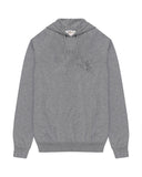 DUCK KNIT HOODIE IN GRAY