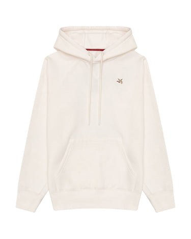 BASIC WHITE HOODIE IN WHITE