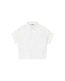 EYELET RESORT SHIRT