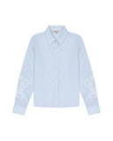 BABY BLUE LINEN SHIRT