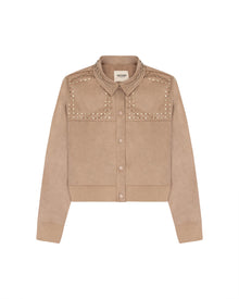 SUEDE TRUCKER JACKET