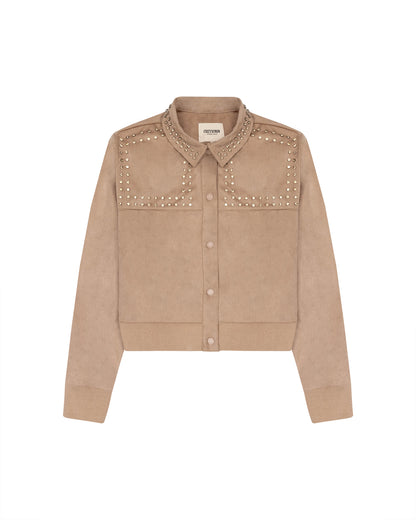 SUEDE TRUCKER JACKET