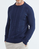 SLIM OUTDOOR SWEATER IN BLUE