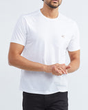 T-SHIRT SLIM EN COTON BLANC