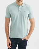 SLIM FIT ICONIC POLO IN TEAL