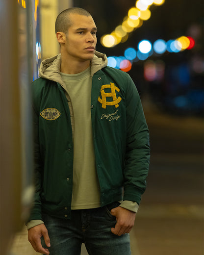 BOMBER 57 JACKET IN GREEN