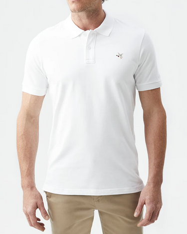 POLO ICÓNICO DE ALGODÓN BLANCO