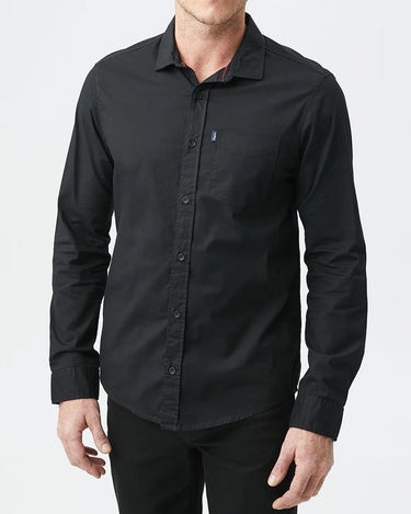 COTTON SHIRT IN BLACK