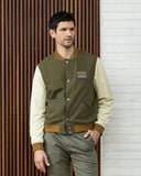 AIR WEAR VESTE BOMBER AVIATEUR EN VERT