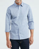 CHEMISE OXFORD EN COTON BLEU CLAIR