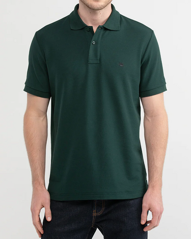 POLO ICÓNICO DE ALGODÓN VERDE